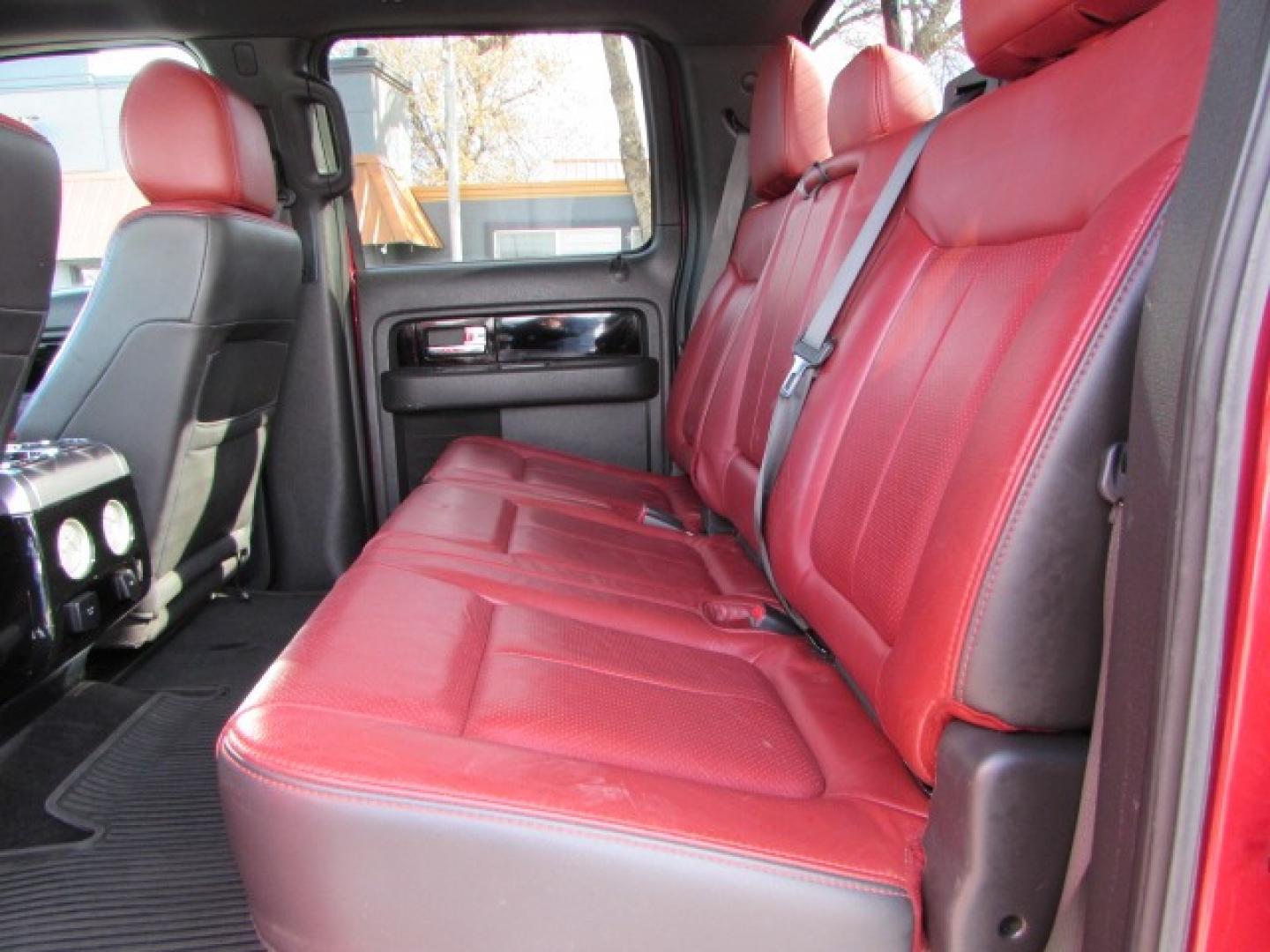 2013 Ruby Red /Red leather Ford F-150 Limited (1FTFW1ET1DF) with an 3.5 Ecocoost Twin Turbo V6 engine, 6 speed automatic transmission, located at 4562 State Avenue, Billings, MT, 59101, (406) 896-9833, 45.769516, -108.526772 - Photo#14